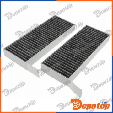 Filtre d'habitacle à charbon pour PEUGEOT | FCF-PE-020C, 11-123200016S